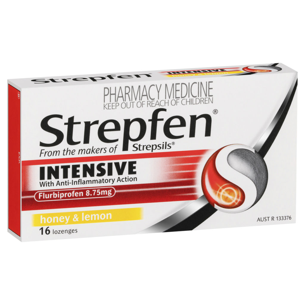 Be the first to review “STREPFEN INT HONEY LEMON 16 LOZENGES” Cancel reply