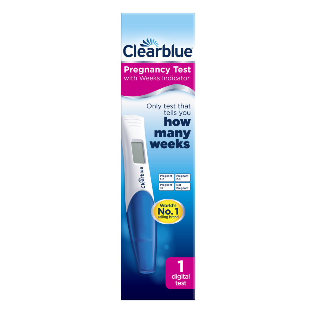 Clearblue Pregnancy Test With Weeks Indicator 1 Digital Test