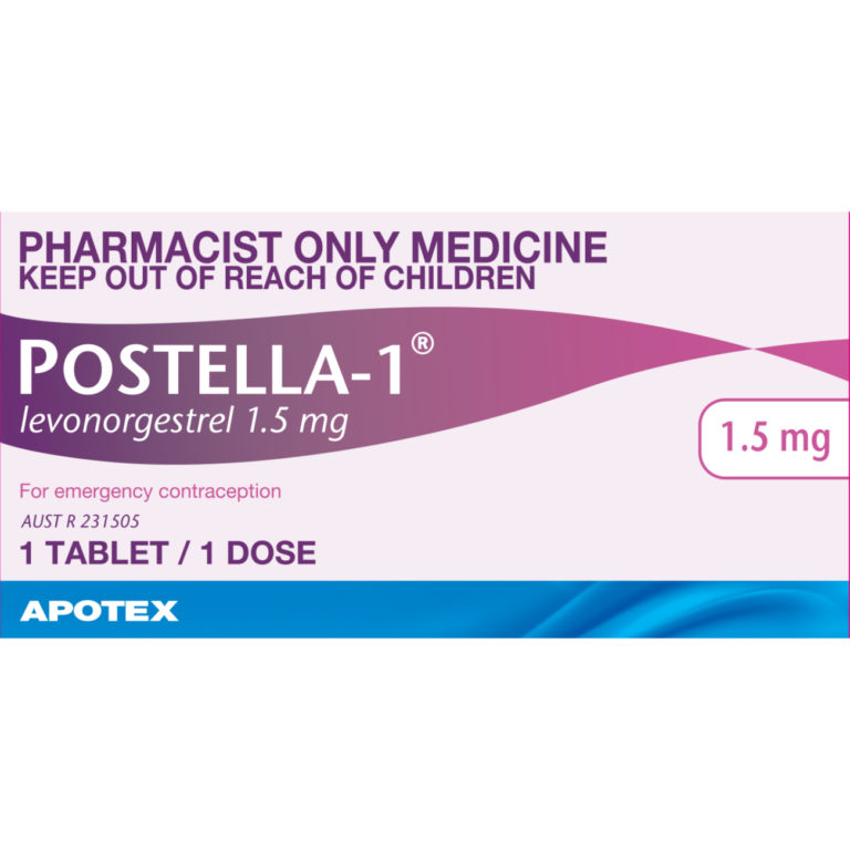 Be the first to review “Postella 1 Levonorgestrel 1.5mg Tab” Cancel reply